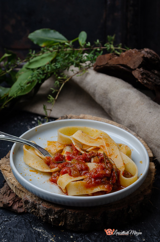 Ricetta Pappardelle al ragù di cinghiale | Ricettario Tipico