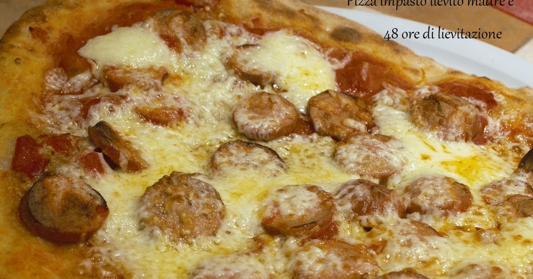 Ricetta pizza con impasto a lunga lievitazione ...