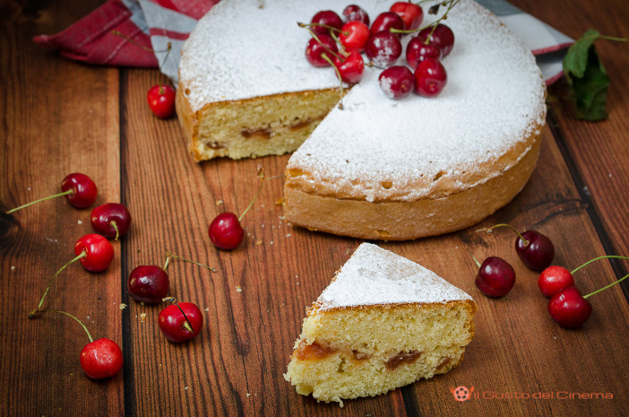 Ricetta torta alle mandorle con marmellata (ripieno che ...