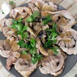 Arrosto di tacchino ai funghi/ mushrooms turkey