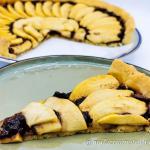 Crostata gluten free con cioccolato fondente e mele