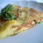 Frittata pomodori e basilico