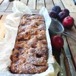 Plumcake con prugne, noci e cannella