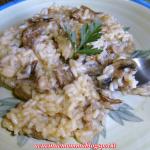 Risotto funghi e salsiccia