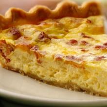 Quiche alla pancetta e groviera