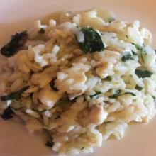 risotto rucola ed orata (bimby)