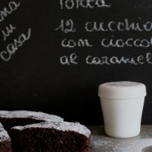 Torta 12 cucchiai con cioccolato al caramello - repost