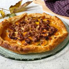 Torta rustica alla zucca