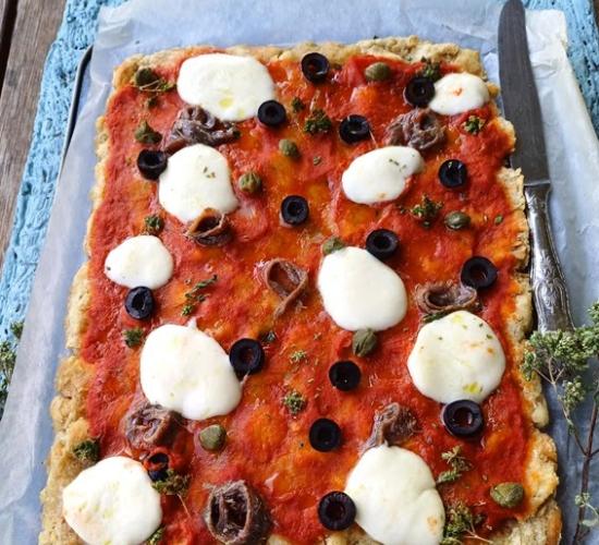 Pizza di pane